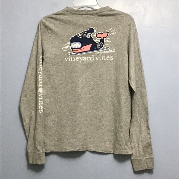 Vineyard Vines Long Sleeve T-Shirt Ski Whale 3/$18 - Picture 2 of 5